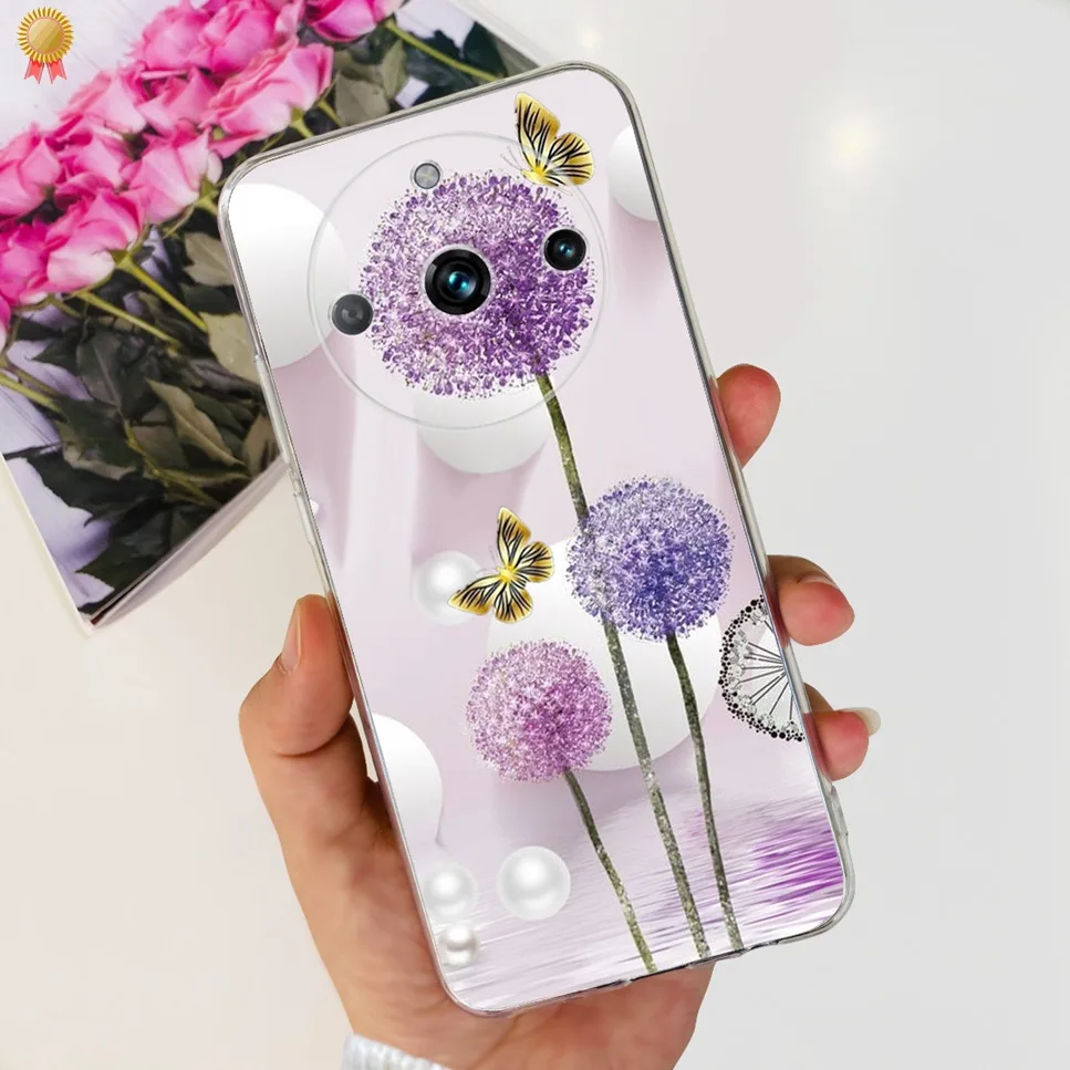 Clear Cute Cartoon Cat Soft Silicone TPU Back Cover