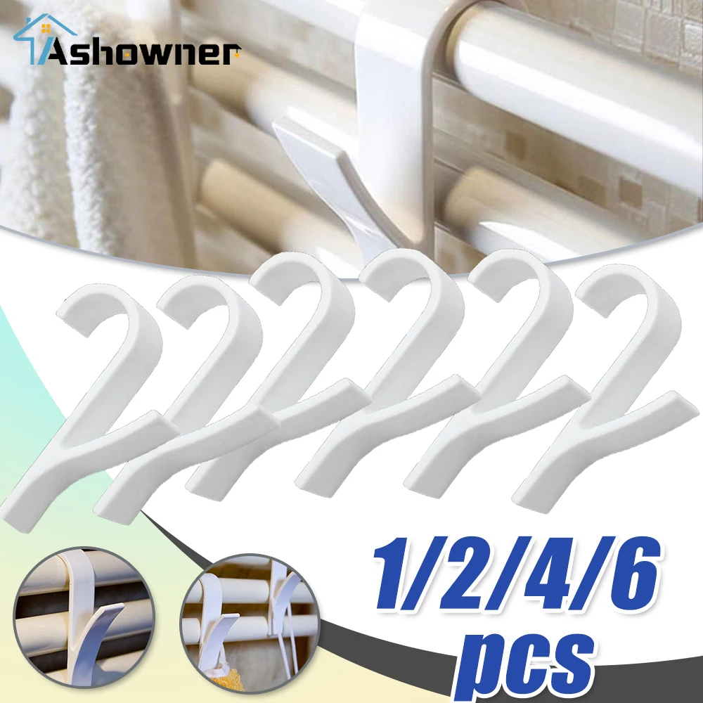 Hanger For Heated Towel Radiator Rail Clothes Hanger Bath Hook Holder