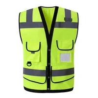 Reflective Traffic Safety Vest with Multi Pockets