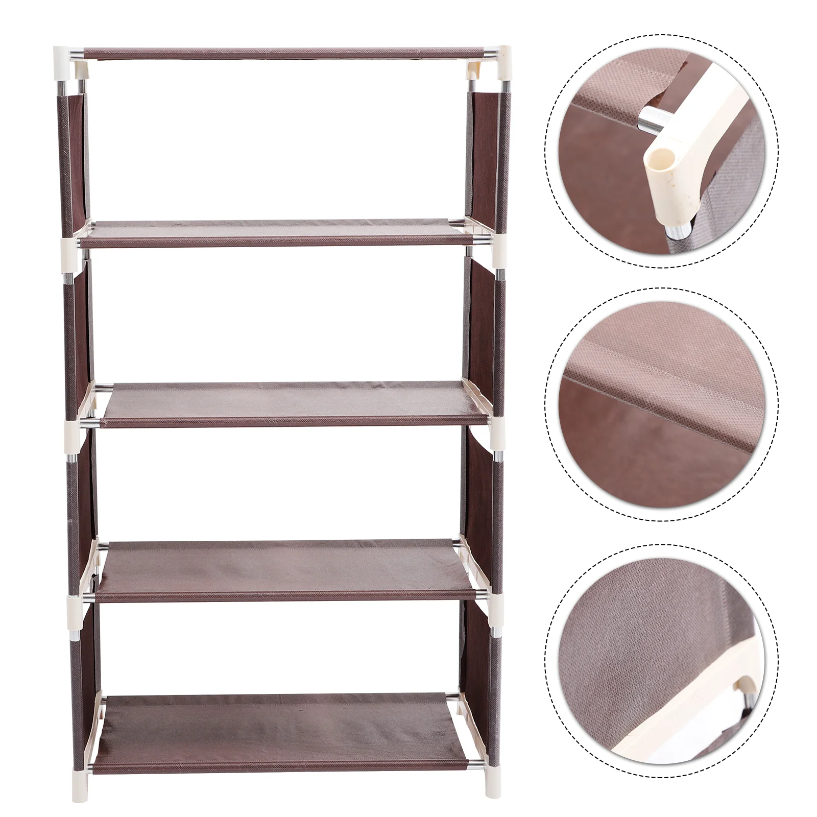 

Shoe Cabinet Rack Shoes Storage Shelf Corner Five-layer Household Organizer Holder Child