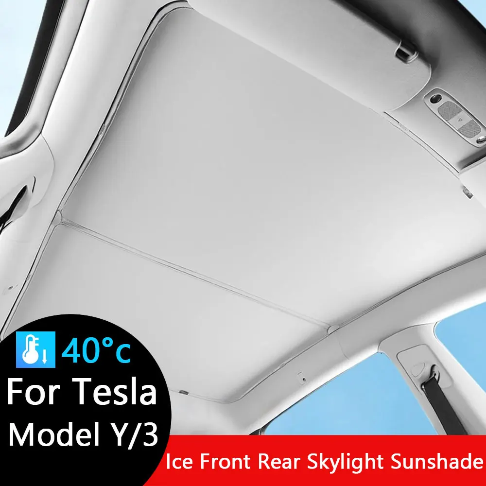 Tendine parasole originali Tesla Model 3 (2021) - Accessori Auto In