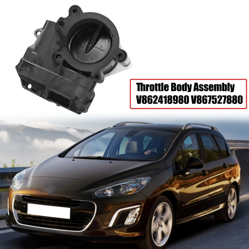 

Car Throttle Body Assembly For Peugeot 207 308 408 508 3008 RCZ Citroen C3 C4 C5 DS3 DS4 DS5 V862418980 163672