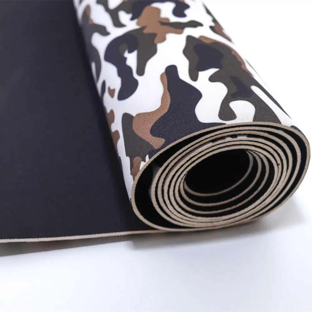 2 mm thick camouflage SRB neoprene cloth fabric sewing waterproof