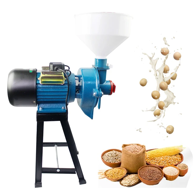 Feed & Grain Grinding Mill Electric 110v Includes all 9 Grinder Plates