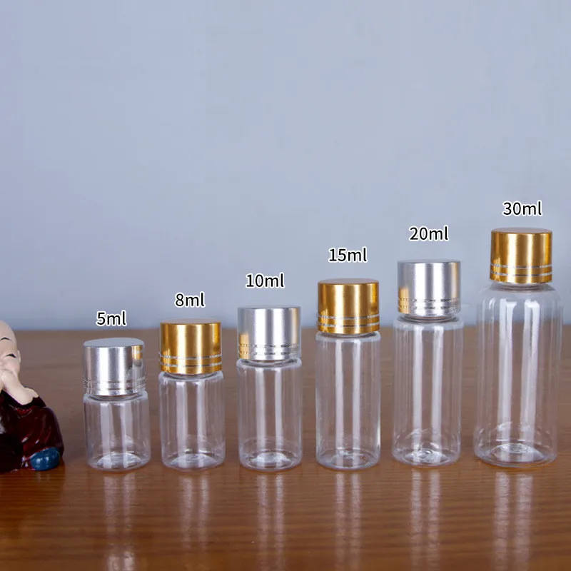 

Флакон пустой пластиковый прозрачный для ПЭТ, 5-30 мл, 50 шт./партия