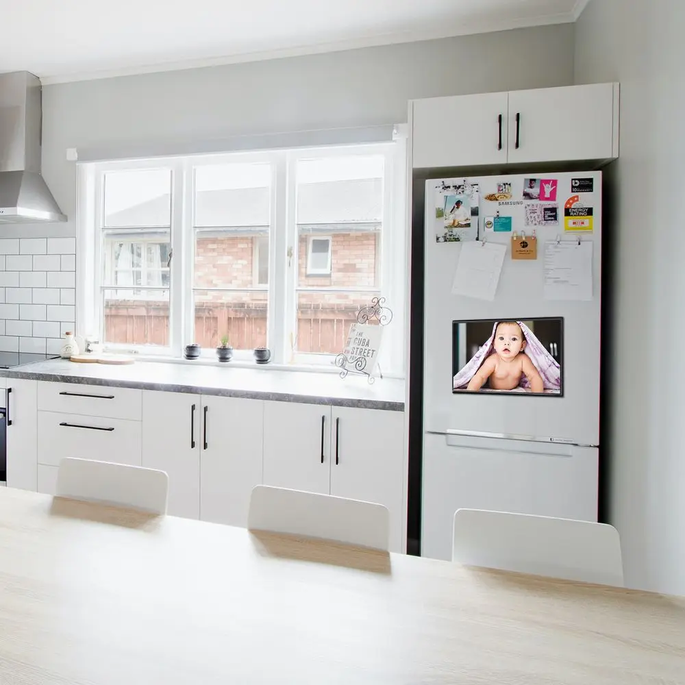 DIY magnetic photo frame for fridge refrigerator