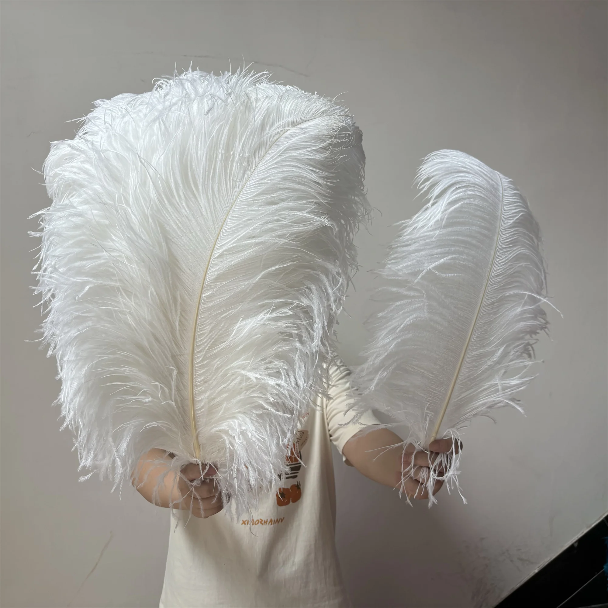 10/50/100/200 PCS Natural White Ostrich Feather 15-75cm/6 to 
