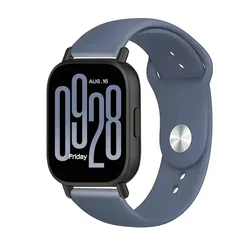 Sport Band Silicone Bracelet: 22mm and 20mm Watch Strap Accessories for Redmi 5 Active (Ice blue 38)