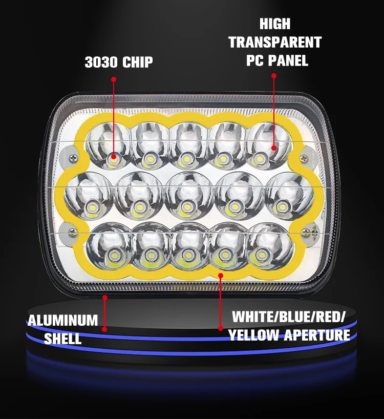 7inch LED Work Light Bar Long Lighthouse Led Work LED Offroad LED Bar 4 Inch Spo