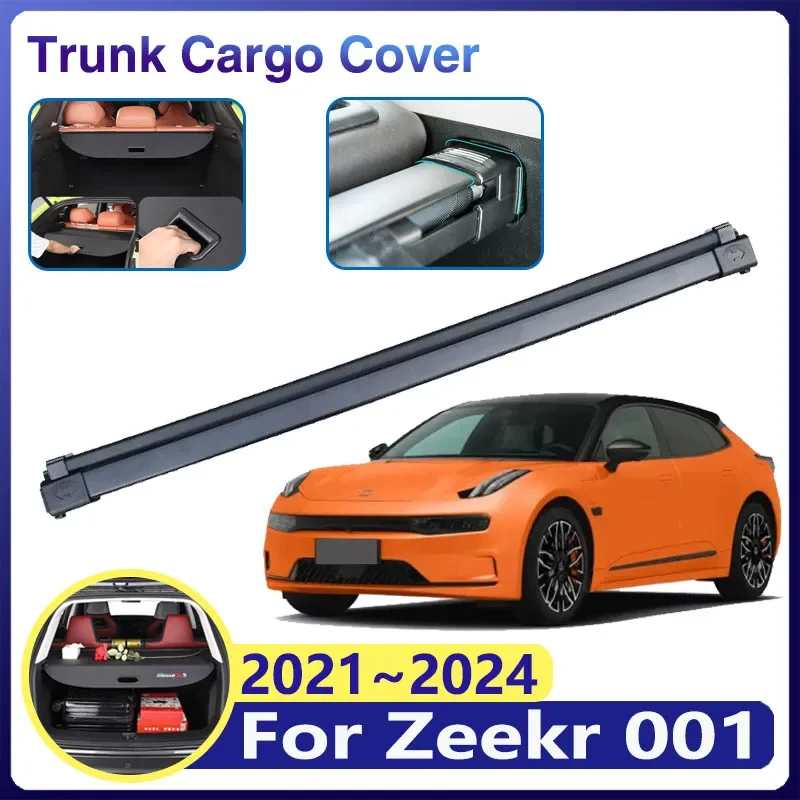 for Zeekr 001 Accesories 2021 2022 2023 2024 Car Trunk Curtain