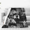 Youngboy B And W Never Broke Again Collage Blankets Fleece Breathable Sofa Throw Blankets For Couch Throws Bedspread Quilt 1