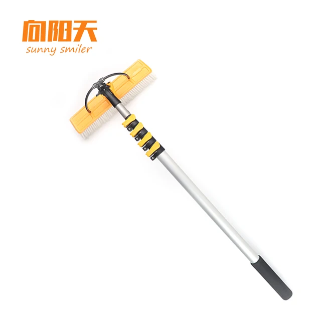 Sunnysmiler 청소 유수 Fed Pole 튜브 브러시로 청정한 태양 전지판으로 에너지 효율성 향상