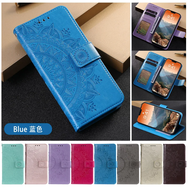 Elegant Leather Wallet Case - Premium Protection and Style