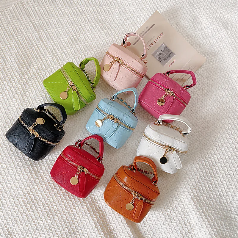 Children's Messenger Bag Fashion Patent Leather  Cute Little Girls Mini Shoulder Bag for Kids Hot Coin Purse Small Handbags 4