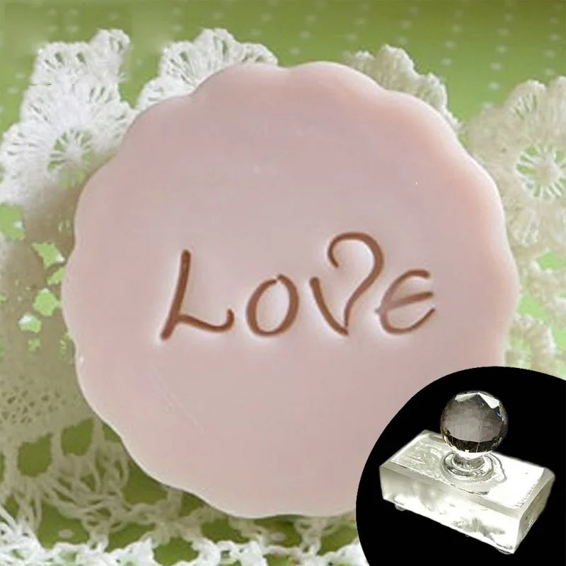 Love is everything Love series soap stamp, handmade resin seal, DIY crafts for soap making tools