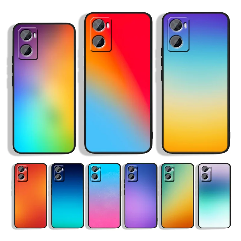 

Градиентные цветные для OPPO A94, A93, A76, A74, A73, A72, A55, A54S, A53S, A52, A31, A16S, A12, A9, A5, A1K, 2020, черные чехол для телефона