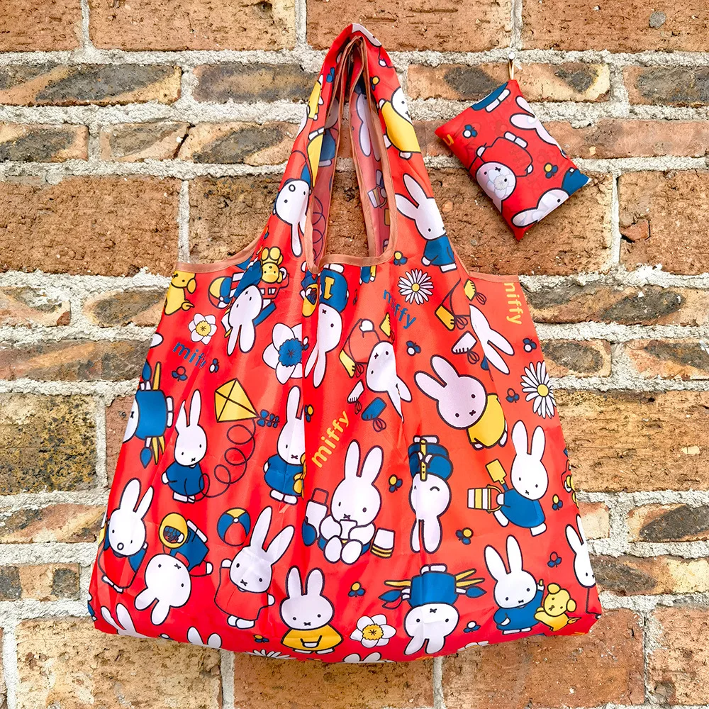 Eco-friendly Miffy Extra Large Folding Waterproof Tote Bag