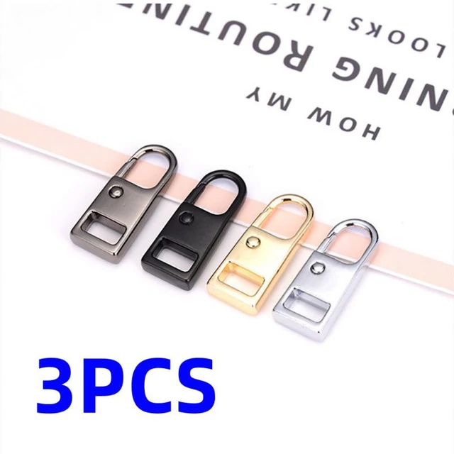 Replacement Zipper Slider Metal Zipper Pull Zipper Repair for Broken Buckle  Zipper Head Zip Ends Bag Suitcase DIY Sewing Craft - AliExpress