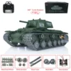 HENG LONG 1/16 7.0 Customized Soviet KV-1 RTR RC Tank 3878 Metal Tracks Wheels Bearings Spring Steel Gearbox Army Toys TH17467 2