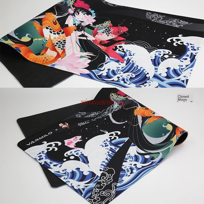 Varmilo Mouse Pad 35.4 x 15.7inch 900x400x30mm Mice Mat Mause Keyboard Tablet Pad XL Size Seam PC Gamer