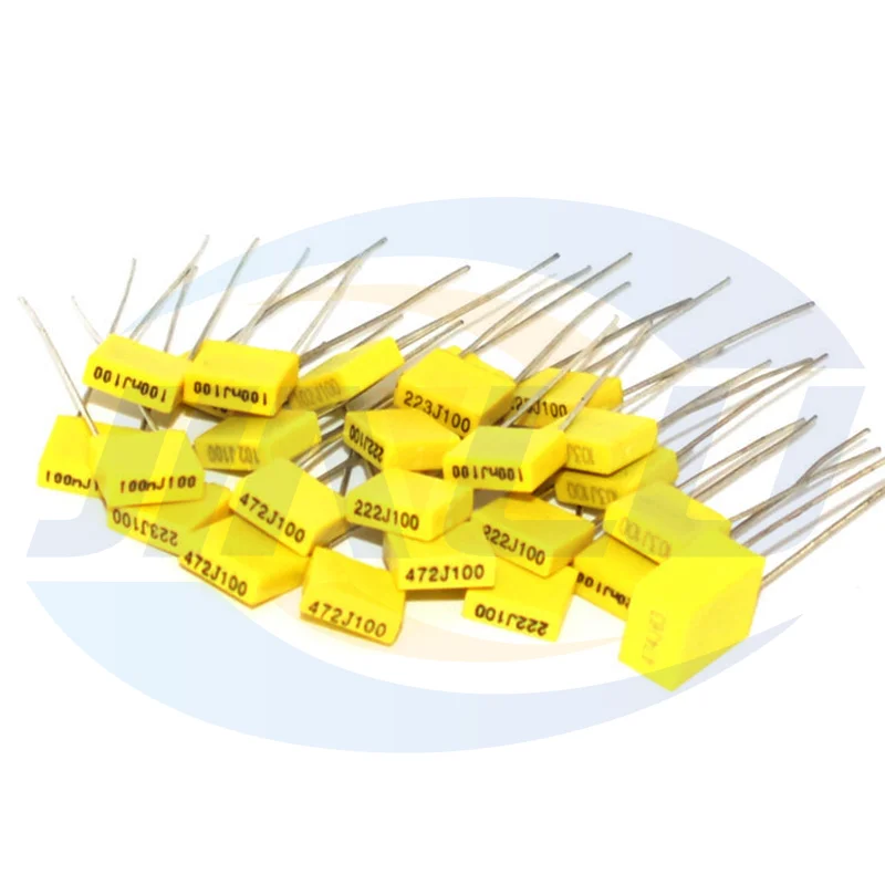 Safety Plastic Film 20pcs Polypropylene 100V 1nF ~ 470nF 100nf 220nf 10nf 47nf 22nf 1nf 0.47uf 0.1uf 330nf Correction capacitor