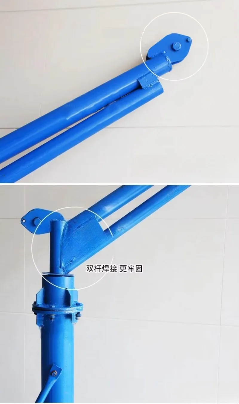 12V 24V 220V 1톤 이동식 트럭 크레인 소형 지브 크레인 차량 및 가정용 리프팅