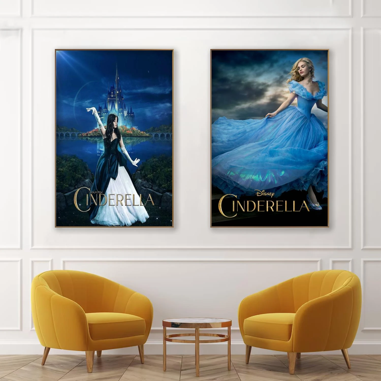 cinderella Movie TV show Anime Decorative Painting Canvas Poster Wall Art  Living Room Posters Bedroom Painting| | - AliExpress