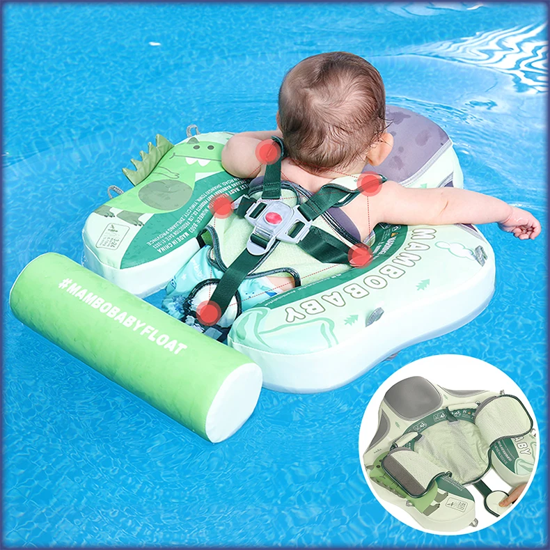 TOKOMOM™  Baby Float with Canopy  - Waist Swimming Chest Floater