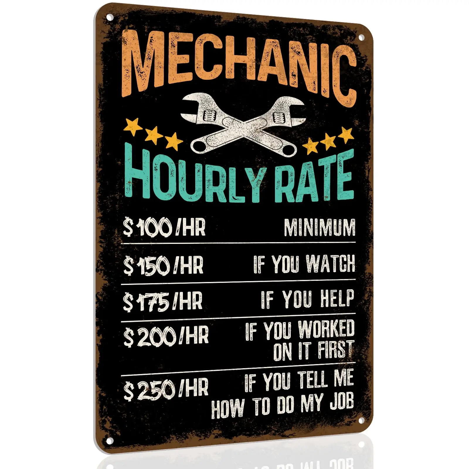misyoyao-mechanic-shop-hourly-rate-rules-metal-tin-sign-funny-mechanic