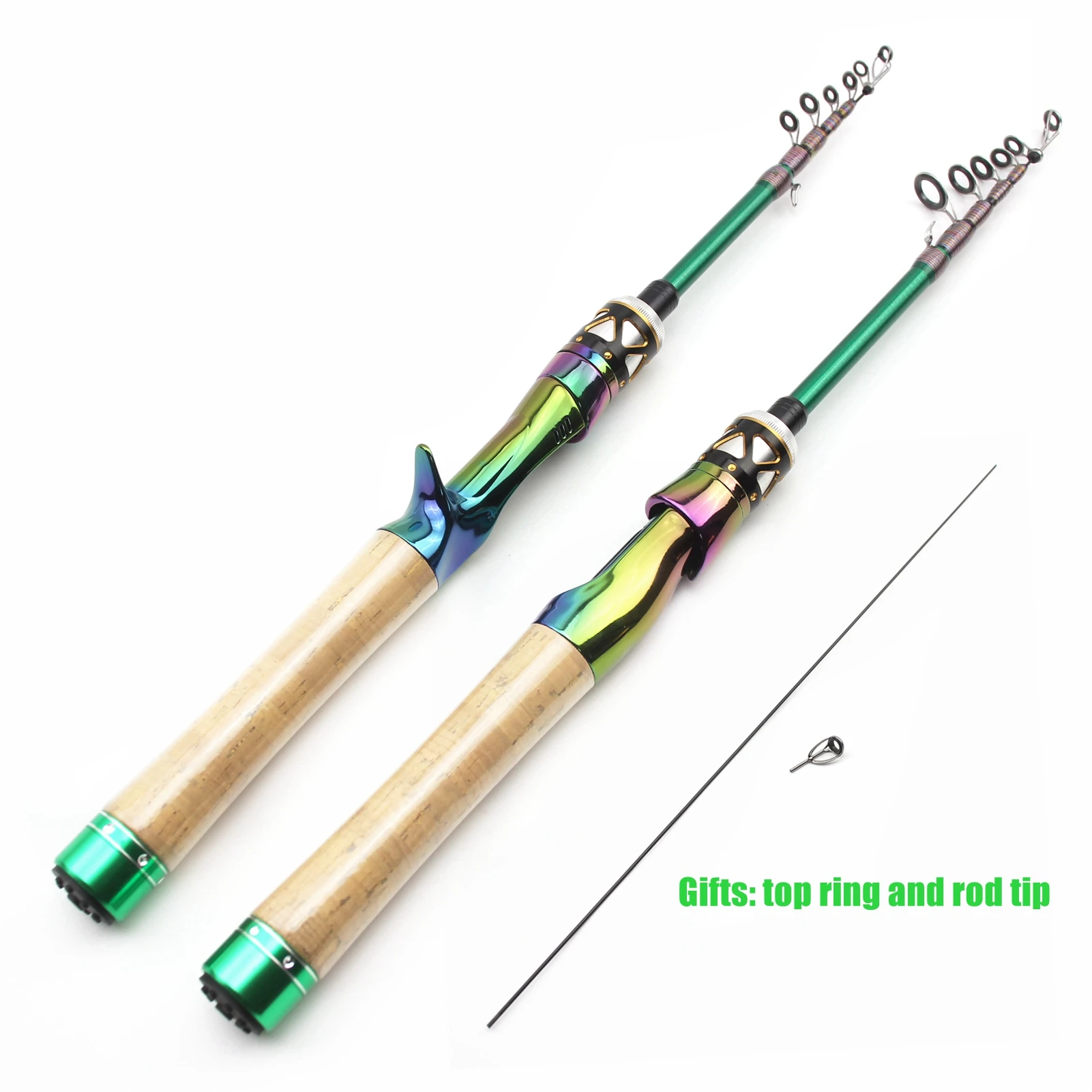 1.8M 1.98M Carbon MINI Ultra Light ul Power Telescopic Fishing Rod Casting  Spinning Pocket Rod Test 1-5g Stream Small Fish Pole - AliExpress