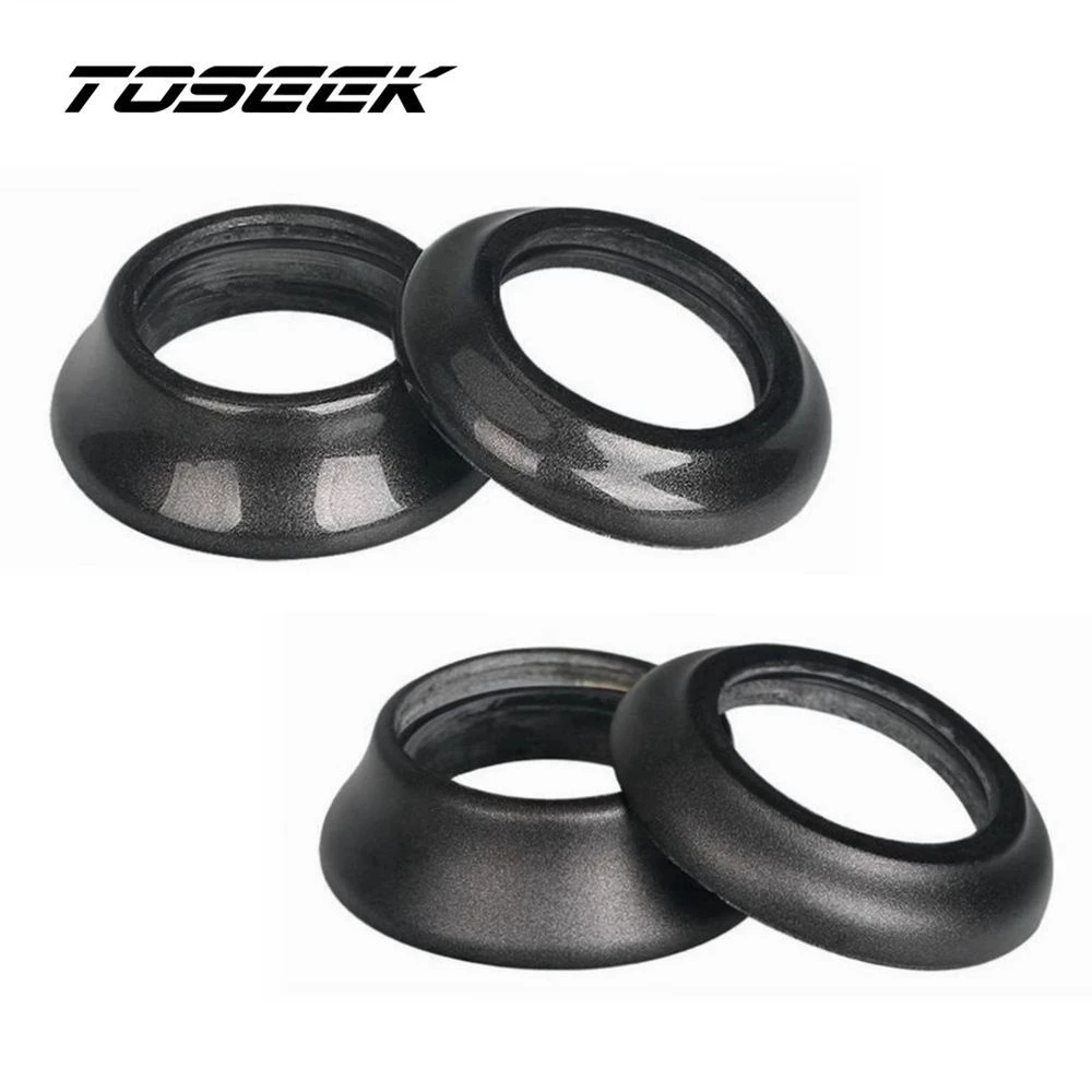 

Bike Headset Taper Washer 8mm / 15mm Full Carbon Bicycle Headset Spacer Bike Front Fork Conical Stem Spacers