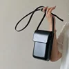Mini PU Leather Flap Crossbody Bag