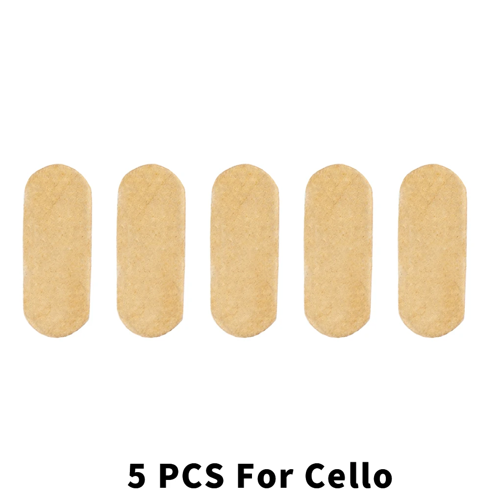 5PCS Cello Bridge Parchment String Protectors For A   Parts Musical s Instruments Accessories