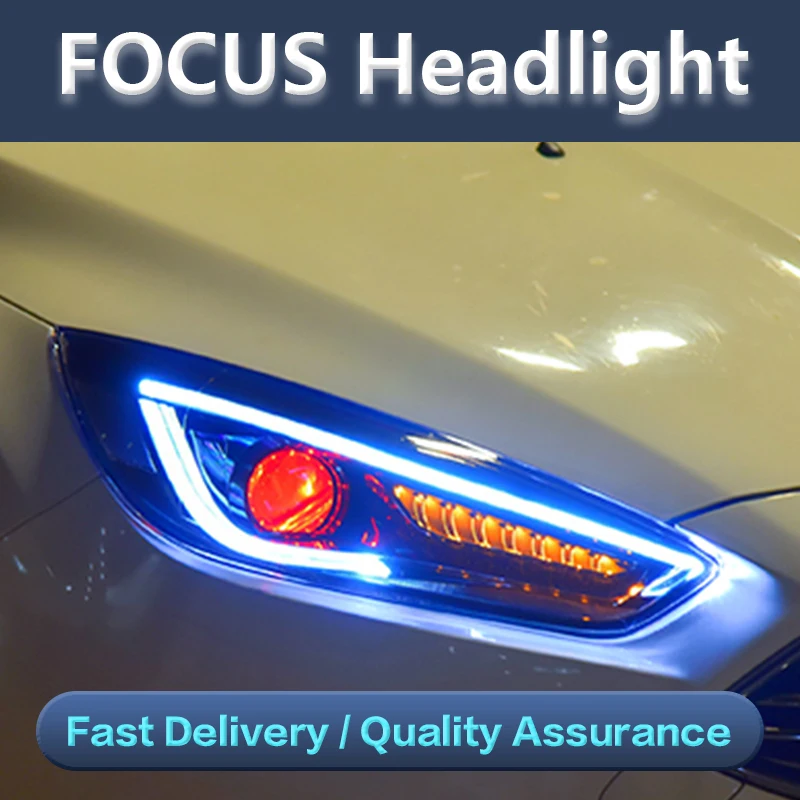 

LED Headlights For Ford 2015-2018 For focus LED With Daytime Running Lights Head Lamps