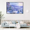 High Quality 70cm*50cm 1000pcs Jigsaw Puzzle the snow Adult Stress Relief Beautiful Landscape Painting Puzzle 6