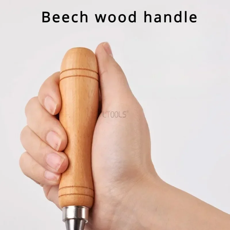 나무 망치 및 상자 포함 조각 칼 세트, 목공 조각 치즐, DIY 커터, 손 목공 도구, 1pc