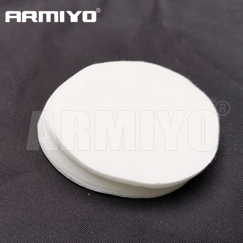 Armiyo 6 cm Durchmesser Reinigungspflaster Ausrüstung Öl Löschpapier Reinigung Hochwasseraufnahme Baumwolle Jagd Schrotflinte Zubehör – Detail 3