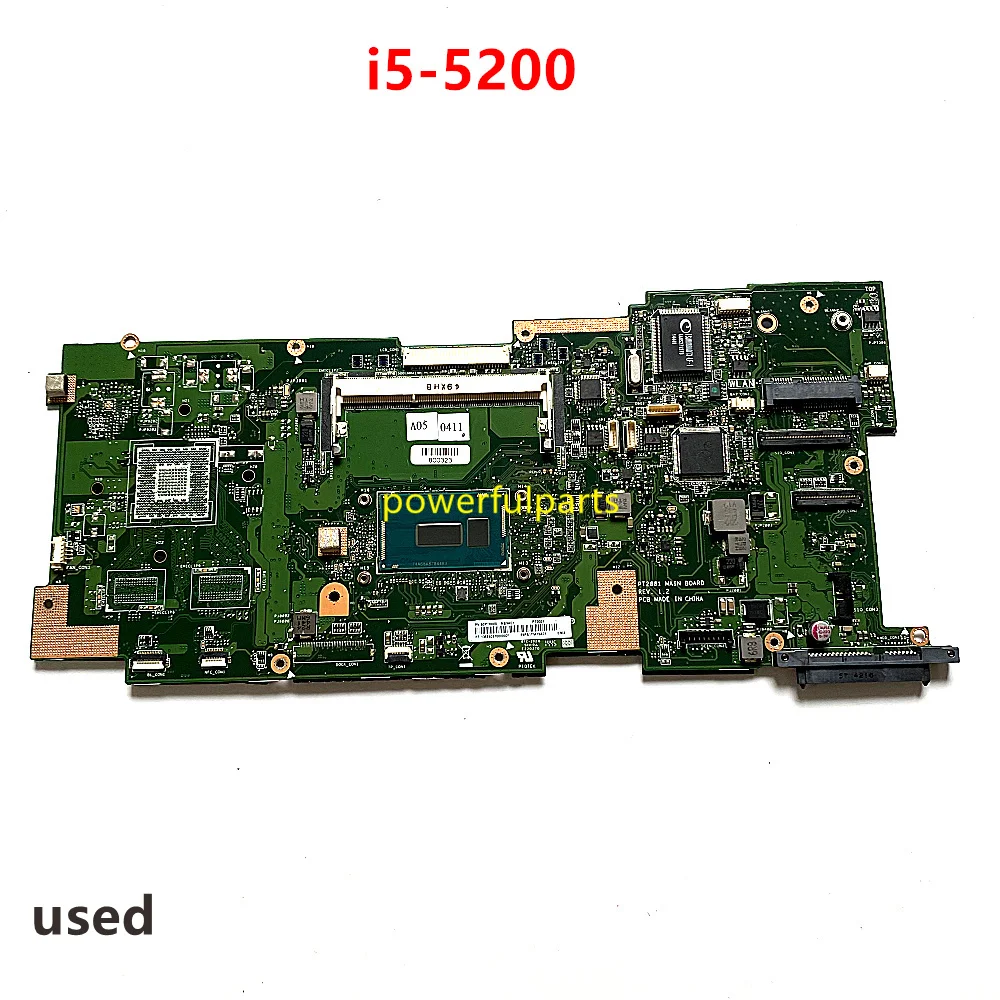 

Working Good For Asus PT2001 Motherboard Rev.1.2 60PT00V0 i5-5200 Cpu On-Board Used Tested Ok