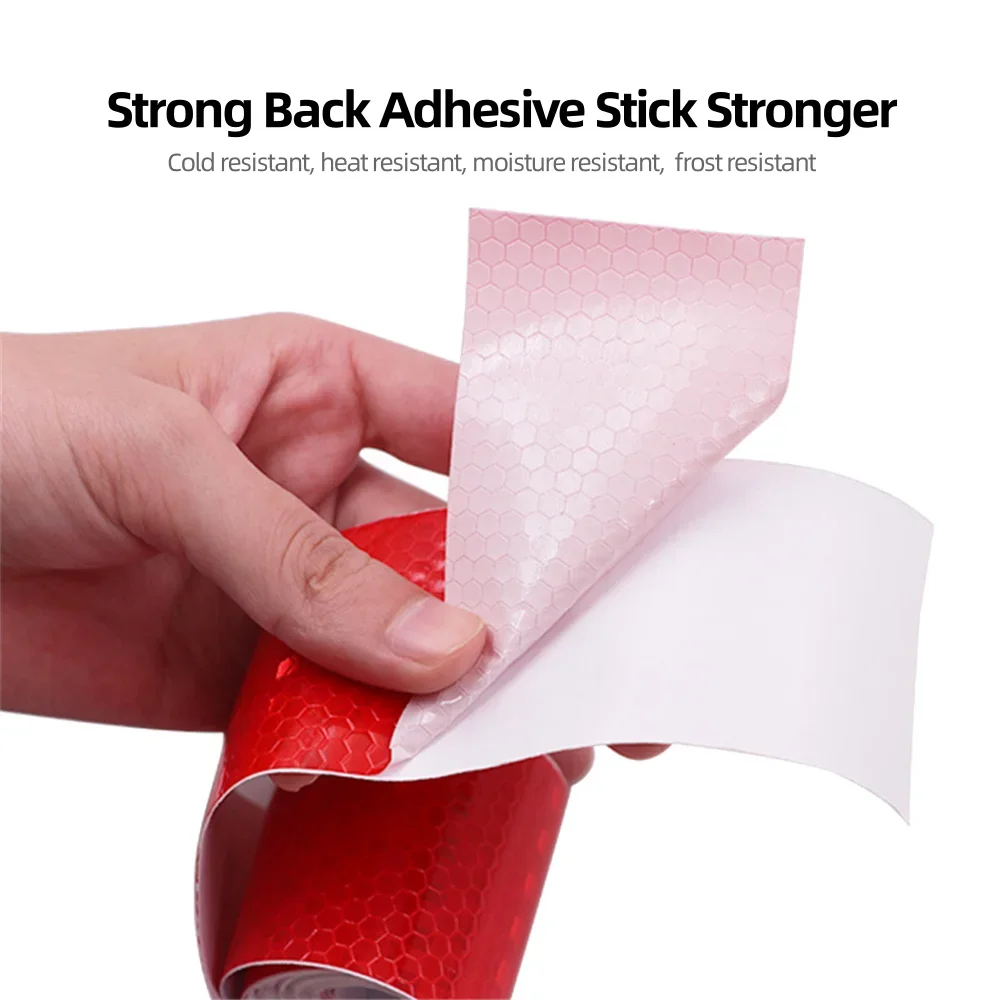 Reflective Tape Bands Reflective Warning Tape 5cm*3m Car Decoration Sticker