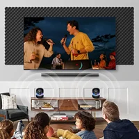 12PCS Self-Adhesive Soundproofผนังแผงอะคูสติกโฟมกระเบื้องลดเสียงรบกวนHome Studioห้องนอนSound Deadening Stick 2