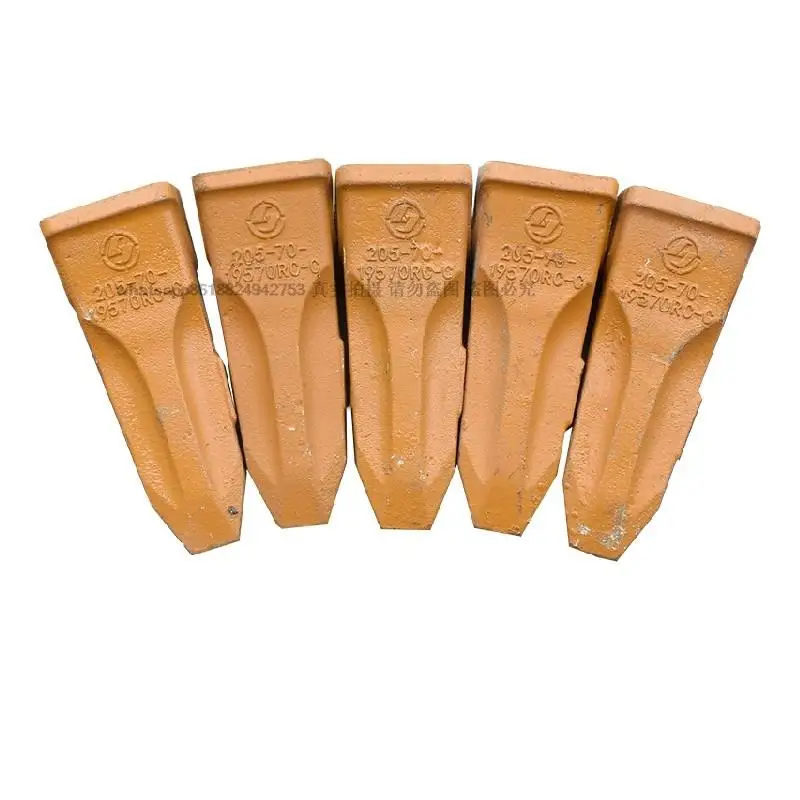 

For KOMATSU Excavator bucket teeth wear-resistant mine rock forging bucket teeth young teeth bucket teeth pin tooth root parts