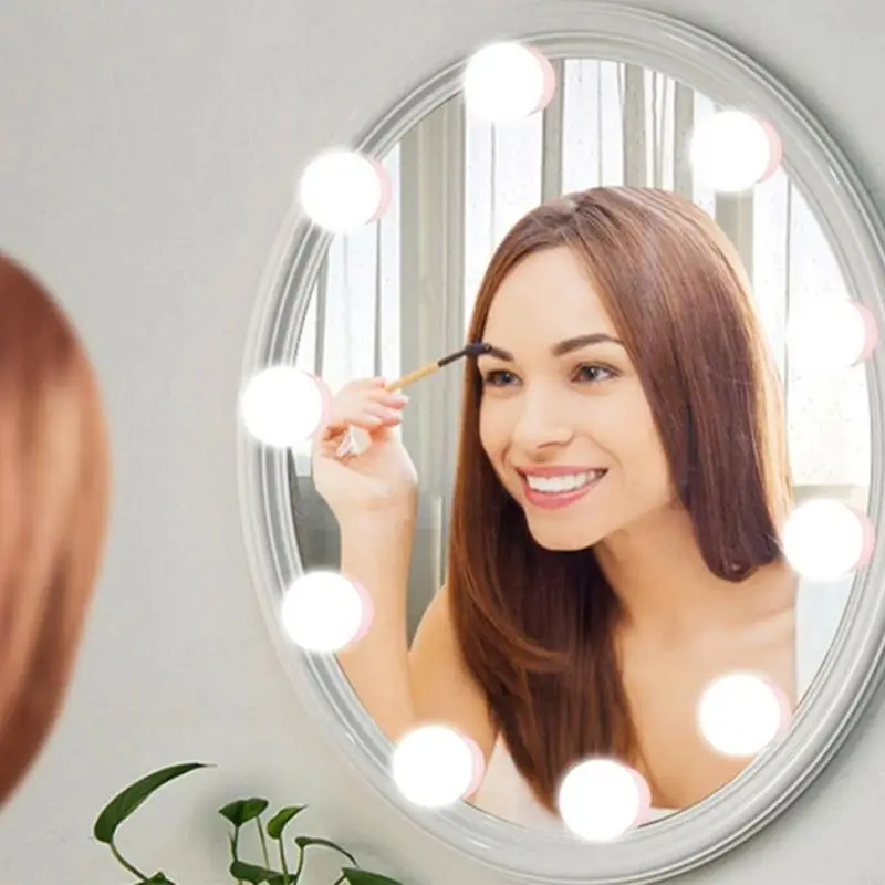 LED Makeup Lamp Set with Adjustable Brightness Mirror Light Suitable for Dressing Tables and Professional Makeup Studios