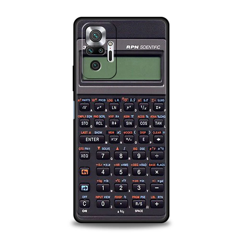 Retro-Rechner-Telefonhülle für Redmi 14C 10C Note 14 13 12 10 11 Pro Plus 7 8T K40 K50 Gaming Pro Plus 5G Softshell-Taschen – Detail 4