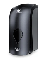 1000ML Foaming Hand SOAP Dispenser Wall Mount ห้องครัวห้องน้ํา Liquid Foam SOAP Dispenser สีขาวสีดําเครื่องจ่ายสบู่พลาสติก 1