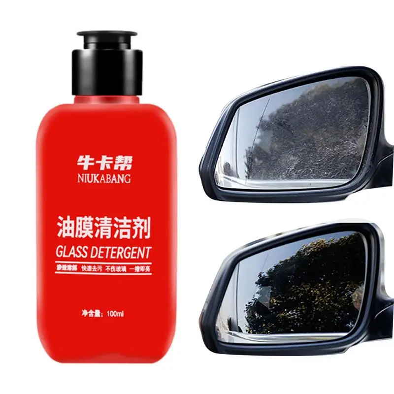 

Auto Window Cleaner 100ml Auto Cleaner For Windshield Universal Cleaning Liquid For Trucks SUVs Gentle Car Restorer For Remove