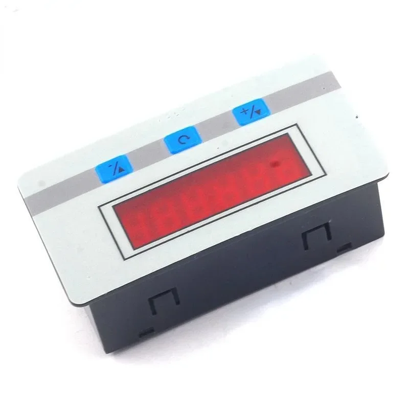 미니 LED 디지털 카운터 모듈, DC/AC5V  24V 전자 토탈라이저, NPN 및 PNP 신호 인터페이스, 1  999999 배 카운팅 범위