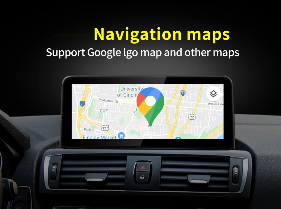NEW ID8 Qualcomm 8 Core Android13 10.25inch For BMW 1Series F20 F21 Car Video Pl