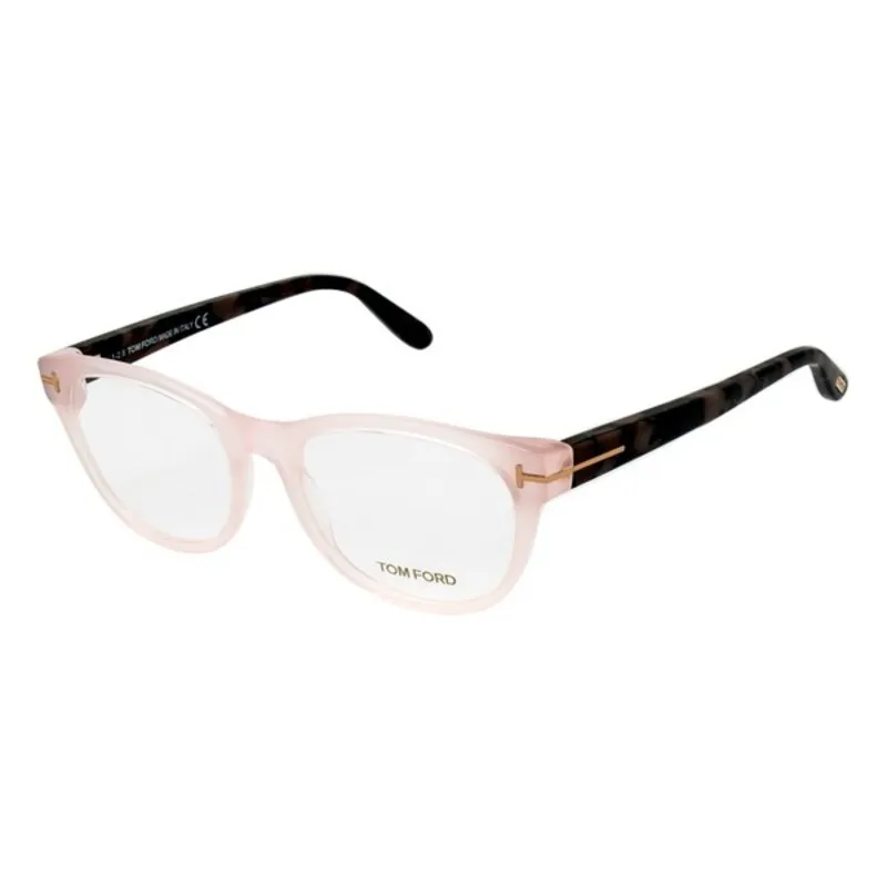 Ladies'Spectacle frame Tom Ford TF5433-072 Pink Havana (ø 53 mm) |