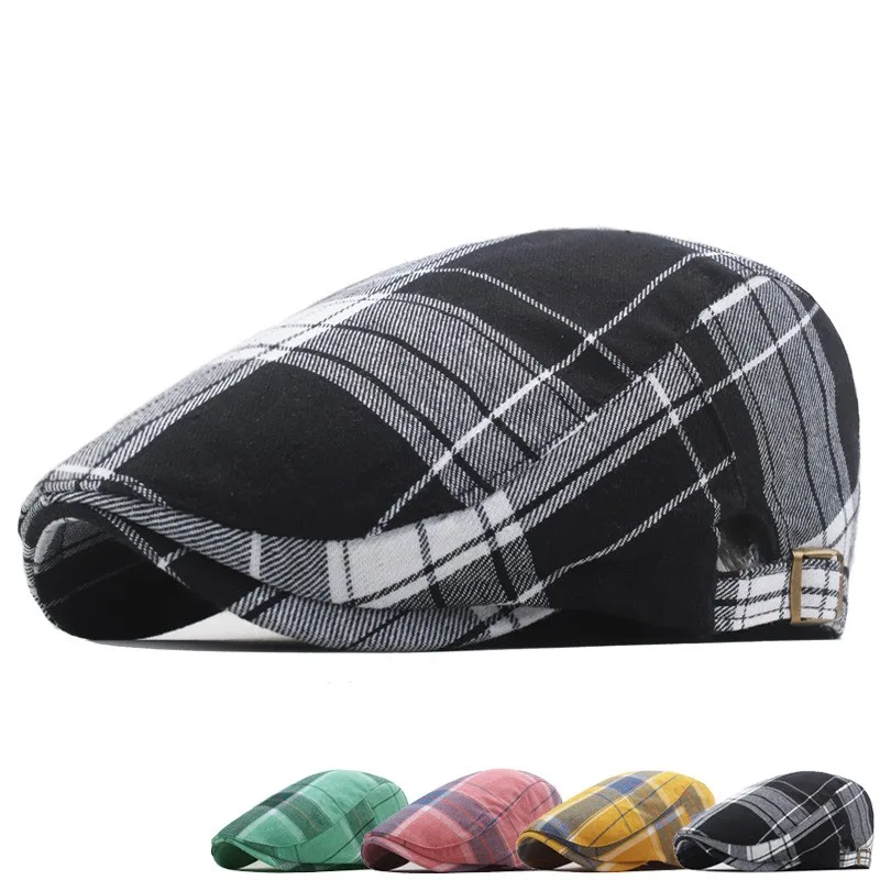 Breathable Beret Hat for Men Women Spring Summer