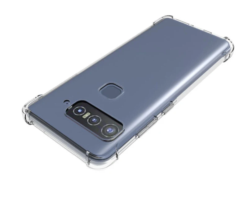 Clear Air Cushion Silicone TPU Back Cover